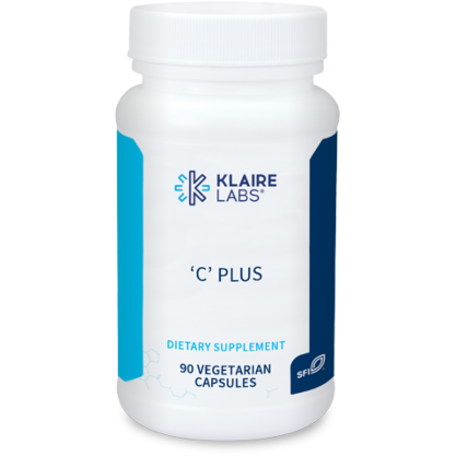 C PLUS (90 Capsules)-Vitamins & Supplements-Klaire Labs - SFI Health-Pine Street Clinic