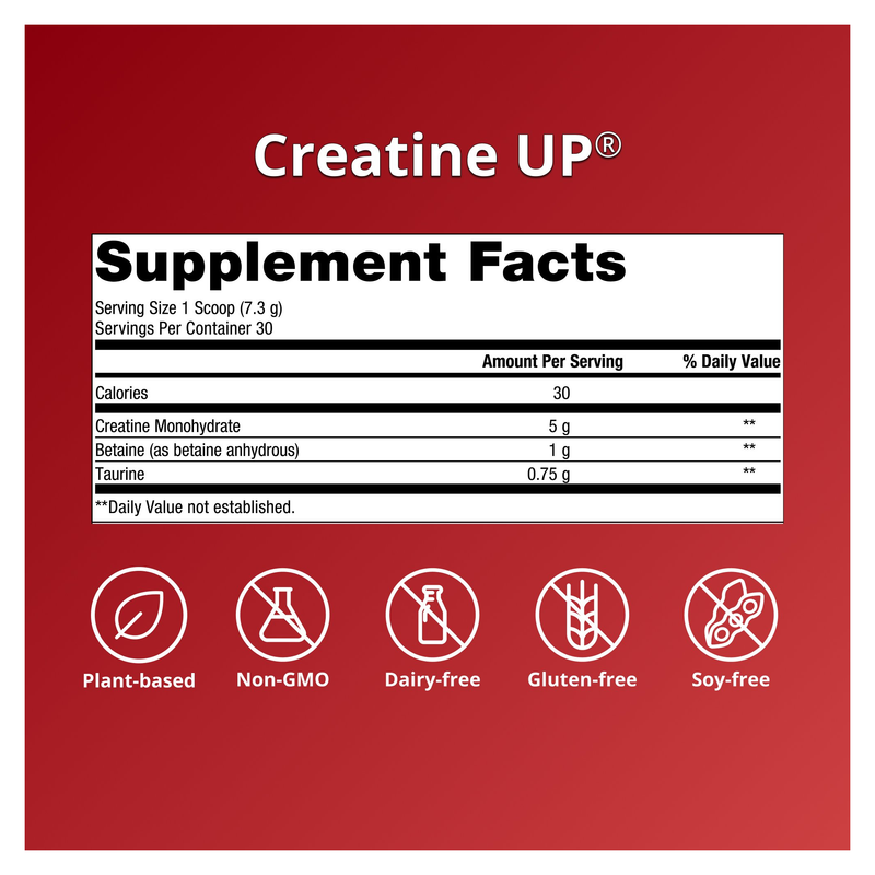 Creatine UP (480 g) — Supplement Facts