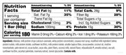 Creatine Whey Boost Chocolatey Crisp (Previously FX Yes Whey!!!) (12 Bars) Supplement Facts