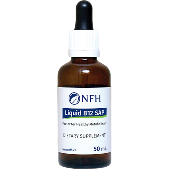 Liquid B12 SAP (50 mL Liquid)-Vitamins & Supplements-Nutritional Fundamentals for Health (NFH)-Pine Street Clinic