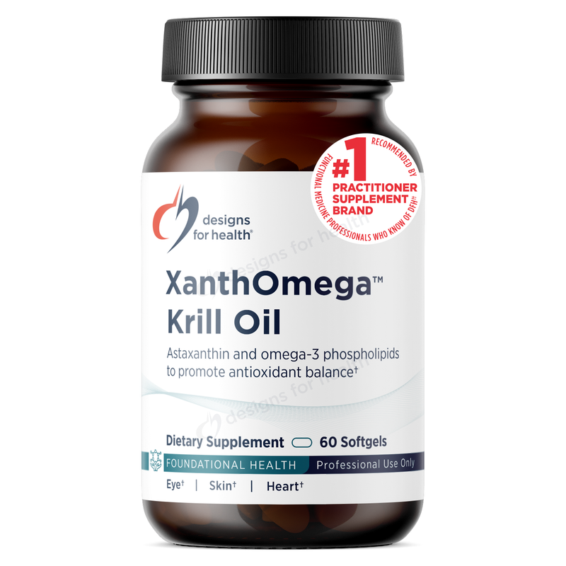XanthOmega Krill Oil (60 Softgels)