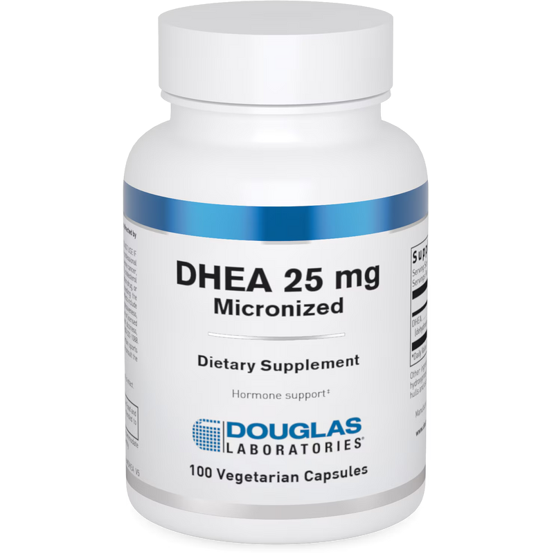 DHEA (25 mg) (Micronized) (100 Capsules)