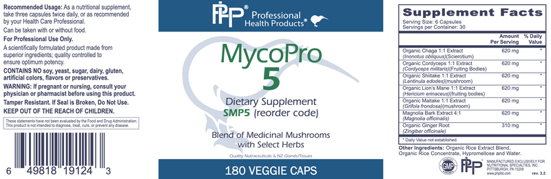 MycoPro 5 (180 Capsules)