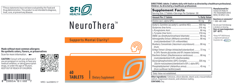 NeuroThera (60 Tablets)