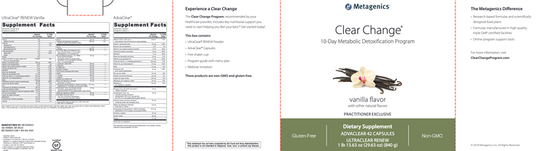 Clear Change 10-Day Detox