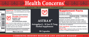 Astra 8-Vitamins & Supplements-Health Concerns-90 Capsules-Pine Street Clinic