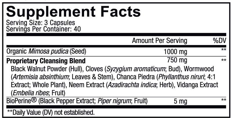 Mimosa Pudica Seed (120 Capsules)
