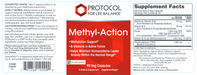 Methyl-Action (90 Capsules)-Vitamins & Supplements-Protocol For Life Balance-Pine Street Clinic