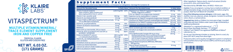 VitaSpectrum Powder (6.03 oz) (171 grams)