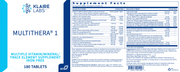 MultiThera 1 Iron-Free (180 Tablets)