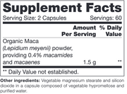 Maca SAP (120 Capsules)