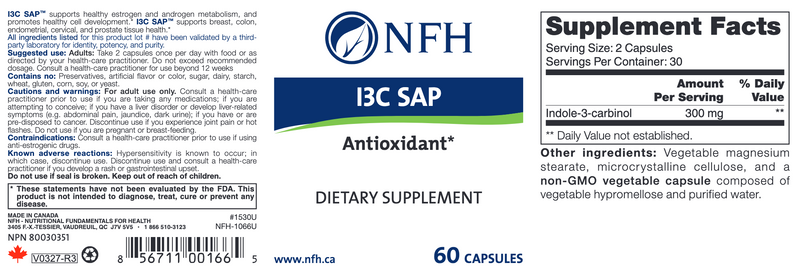 I3C SAP (60 Capsules)