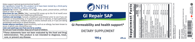 GI Repair SAP (190 Grams Powder)