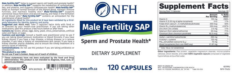 Male Fertility SAP (120 Capsules)