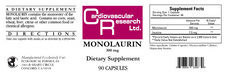 Monolaurin (90 Capsules)