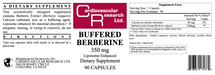 Buffered Berberine (90 Capsules)-Vitamins & Supplements-Ecological Formulas-Pine Street Clinic