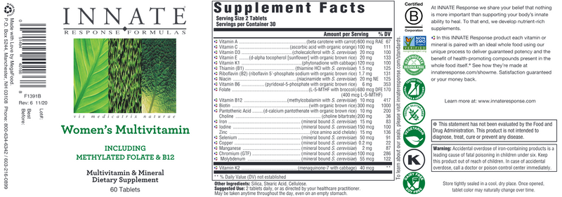 Women's Multivitamin (60 Tablets)