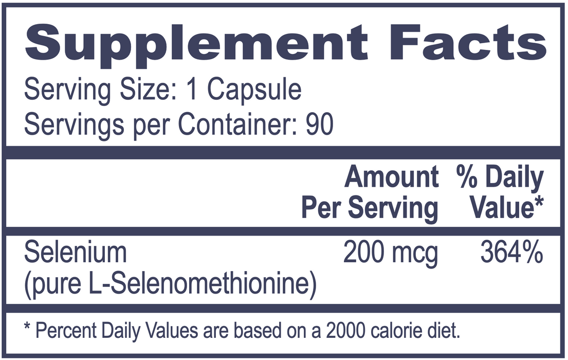 Selenomethionine (90 Capsules)