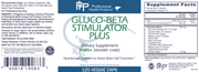 Gluco-Beta Stimulator Plus (120 Capsules)