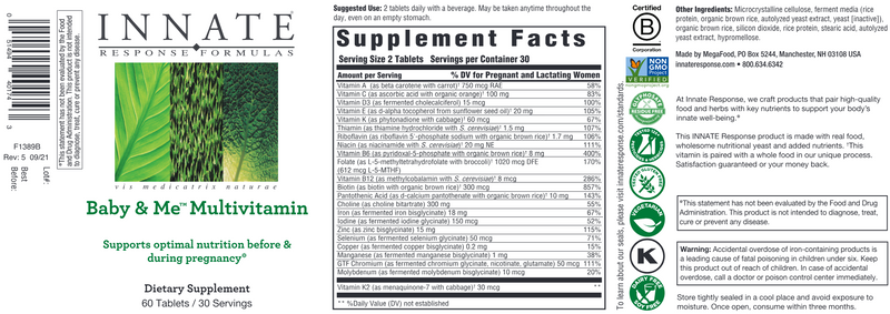 Baby & Me Multivitamin