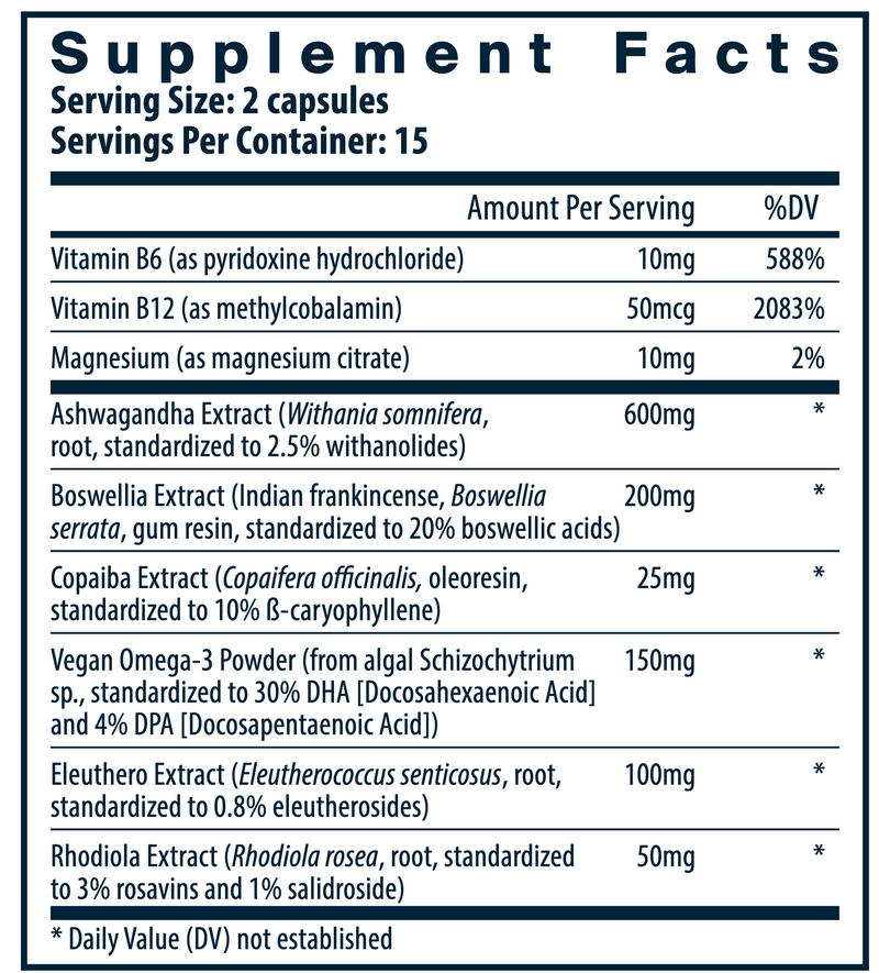 Cortisol Balance (30 Capsules)