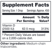 Vitamin D3 SAP (2500 IU) (15 mL Liquid)