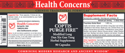 Coptis Purge Fire (90 Capsules)-Vitamins & Supplements-Health Concerns-Pine Street Clinic