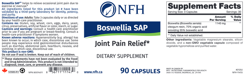 Boswellia SAP (90 Capsules)