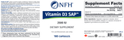 Vitamin D3 SAP (2500 IU) (15 mL Liquid)