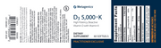 D3 5,000 + K (60 Softgels)