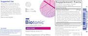 Biotonic (2 Fluid Ounces)-Vitamins & Supplements-Biocidin Botanicals-Pine Street Clinic
