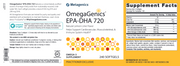 OmegaGenics EPA-DHA 720 (Lemon-Lime)