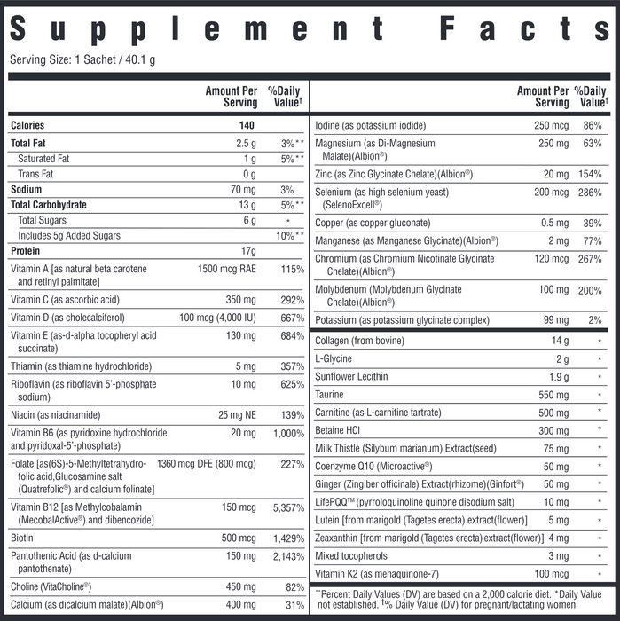 Optimal Prenatal with Collagen (15 Sachets)-Vitamins & Supplements-Seeking Health-Pine Street Clinic