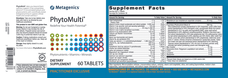PhytoMulti (Iron-Free)