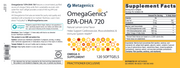 OmegaGenics EPA-DHA 720 (Lemon-Lime)