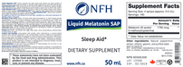 Liquid Melatonin SAP (50 mL Liquid)-Vitamins & Supplements-Nutritional Fundamentals for Health (NFH)-Pine Street Clinic