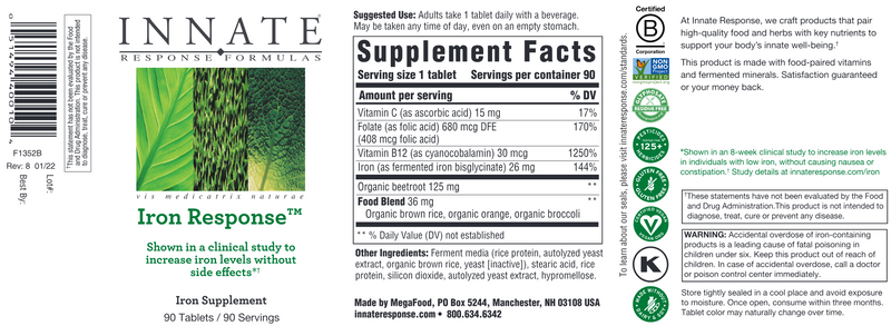 Iron Response (90 Tablets)