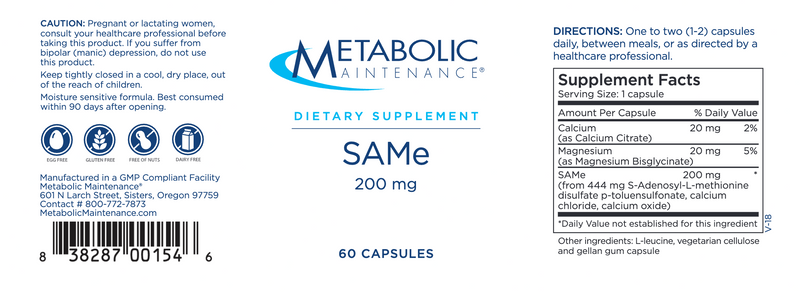 SAMe (60 Capsules)