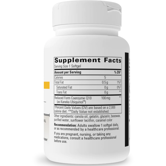UBQH (60 Softgels)-Vitamins & Supplements-Integrative Therapeutics-Pine Street Clinic