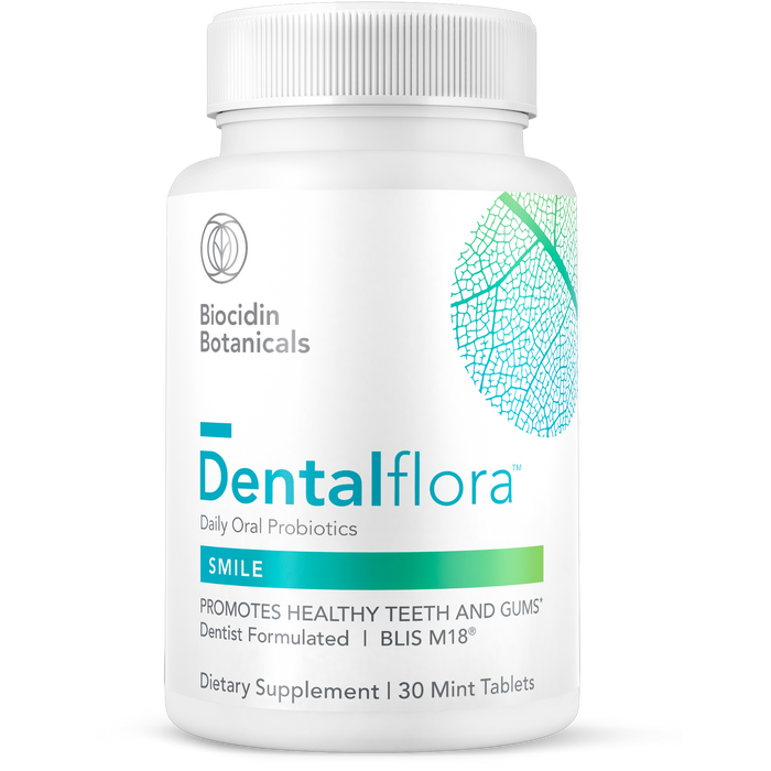 Dentalflora (30 Mint Tablets)-Vitamins & Supplements-Biocidin Botanicals-Pine Street Clinic