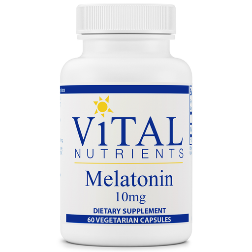 Melatonin (60 Capsules)-Vitamins & Supplements-Vital Nutrients-10 mg-Pine Street Clinic