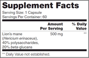 Hericium Erinaceus SAP (60 Capsules)