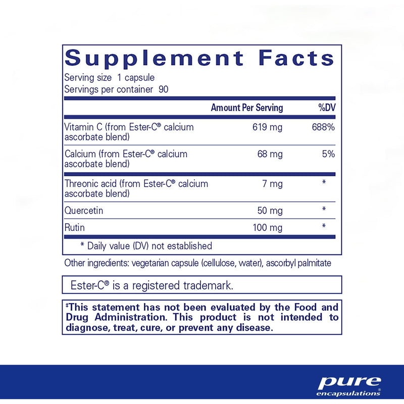 Ester-C & Flavonoids (Vitamin C)