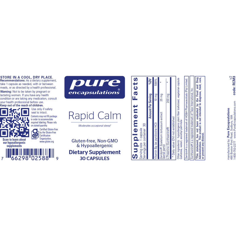 Rapid Calm (30 Capsules)