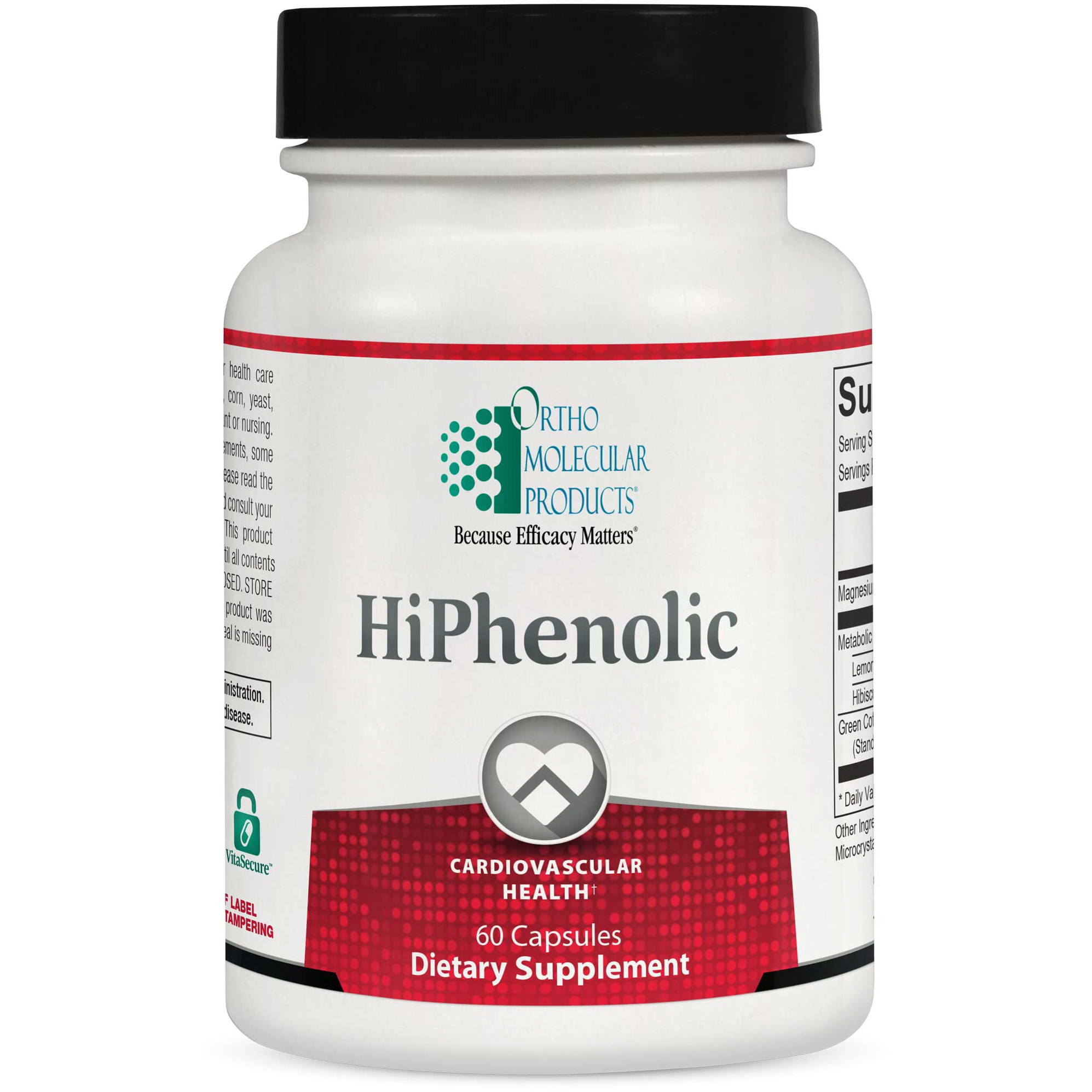 Ortho Molecular Products HiPhenolic 60 Capsules — Pine Street Clinic