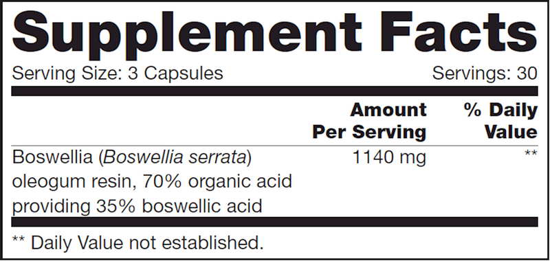 Boswellia SAP (90 Capsules)