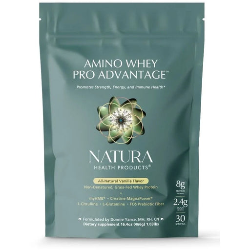 Natura Health Products - Amino Whey Pro Advantage (466 Grams Powder) - 