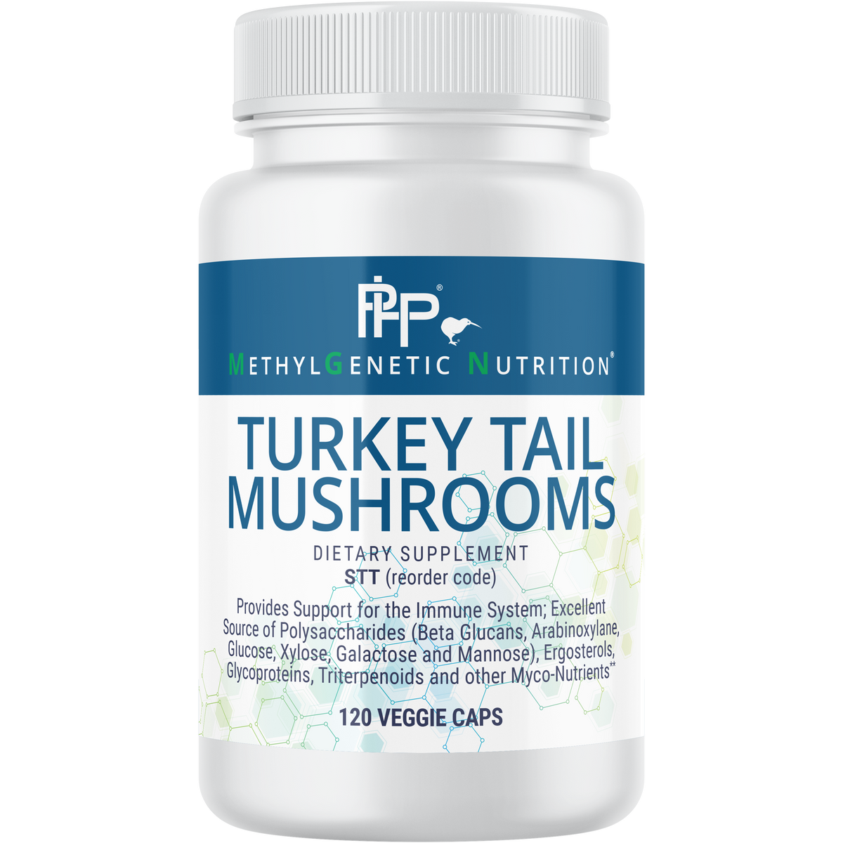 Professional Health Products Turkey Tail Mushrooms 120 Capsules