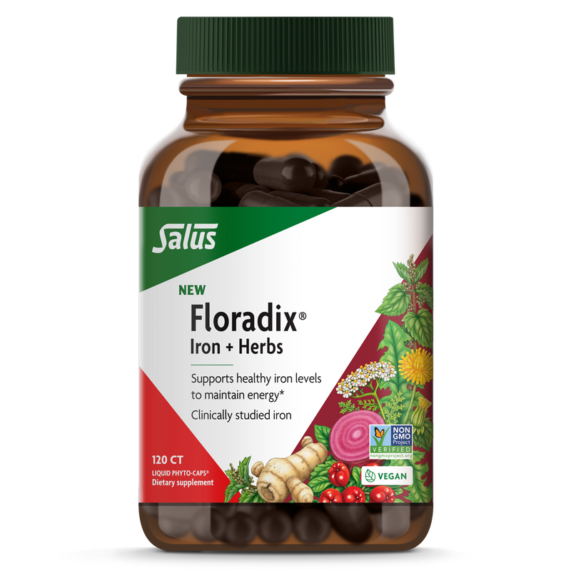 Floradix Iron & Herbs Capsules (120 Capsules)