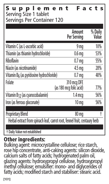 Floradix Iron Tablets (80 Tablets)